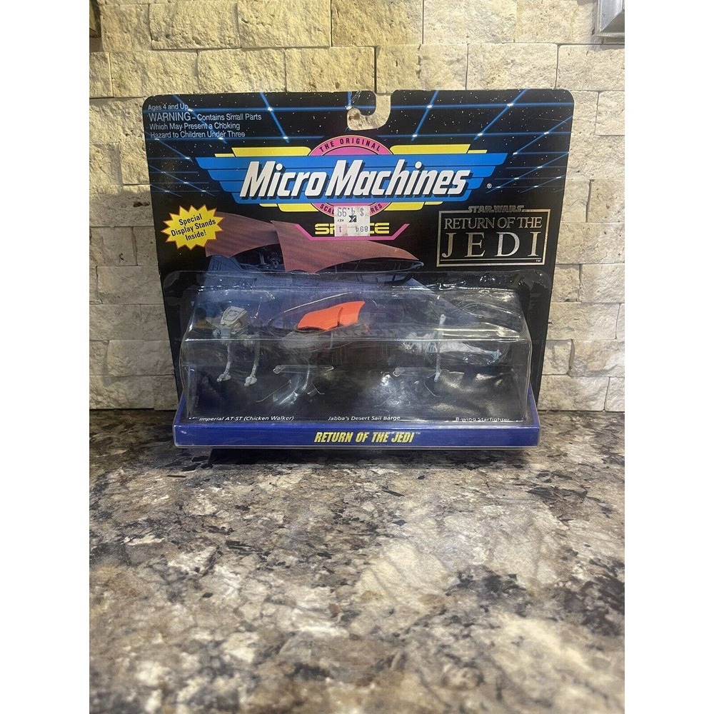 Vintage Galoob Micro Machines Star Wars Return of the‎ Jedi #65860 Collection 3